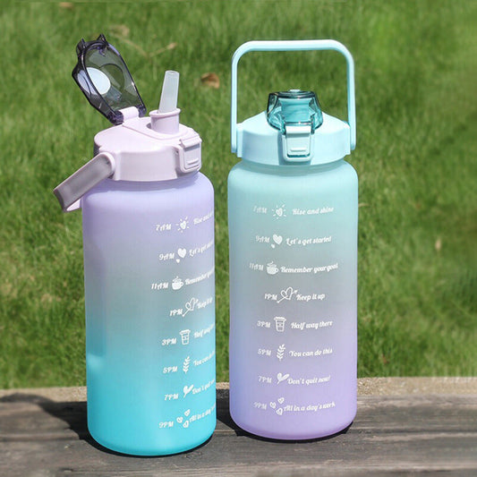 Sport Water Bottle With Straw