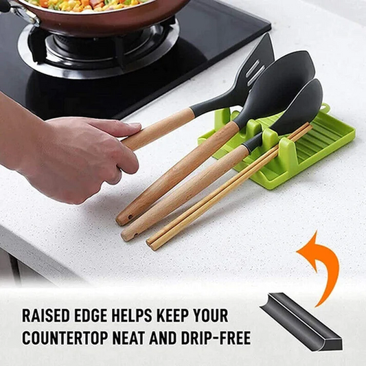 4-Slot Kitchen Cooking Utensil Stand