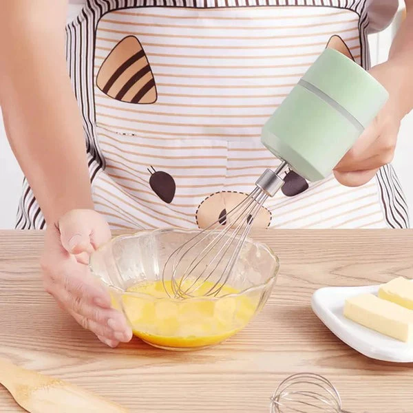 3 In 1 Wireless Portable Electric Hand Blender